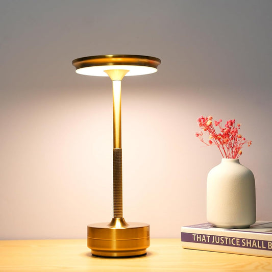 Lampă Noptieră Elegantă LED Gold